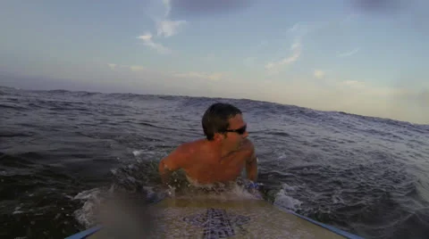 Surfing 09 Stock Footage 26135760