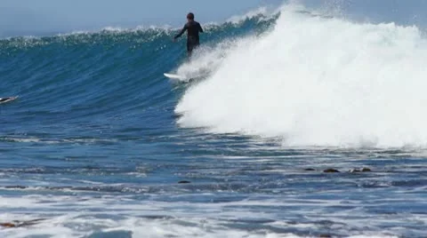 Surfing #1 Stock Footage 10796139