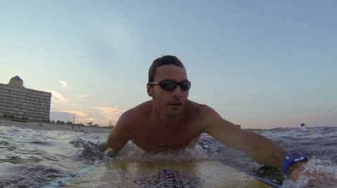 Surfing 15 Stock Footage 26046043