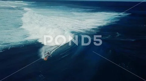 Surfing Aerial Photo Stock Photos