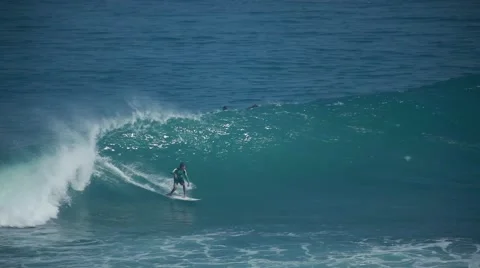Surfing in Bali Stock Footage 44916982