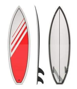 Surfing board Stock Illustration