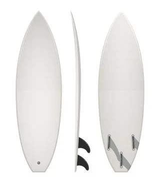 Surfing board Stock Illustration