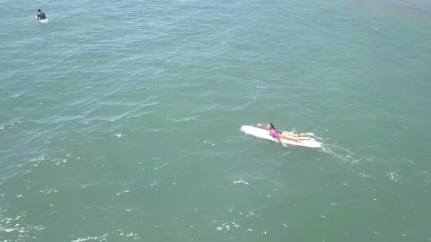 Surfing California Stock Footage 167399428