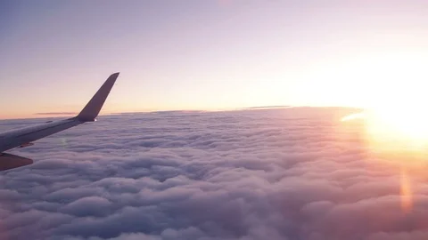Surfing the Clouds Timelapse Stock Footage 98502926
