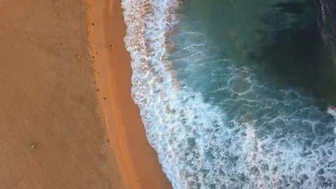 Surfing in the coastline Stock Footage 90404049