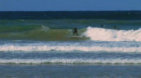 Surfing  Stock Footage 265344