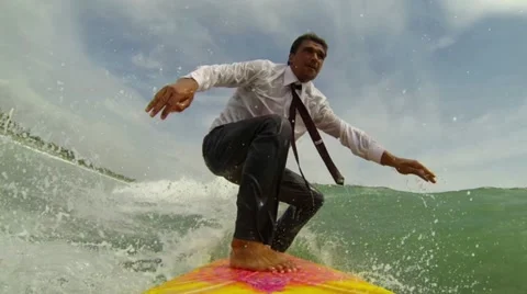 Surfing Video stock 22256223