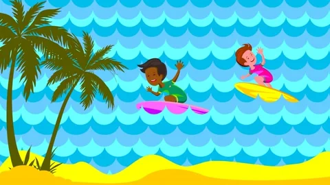 Surfing Stock Footage 151283381