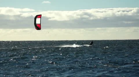 Surfing in Iceland Stock Footage 12191089