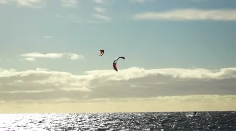 Surfing in Iceland Stock Footage 12191233