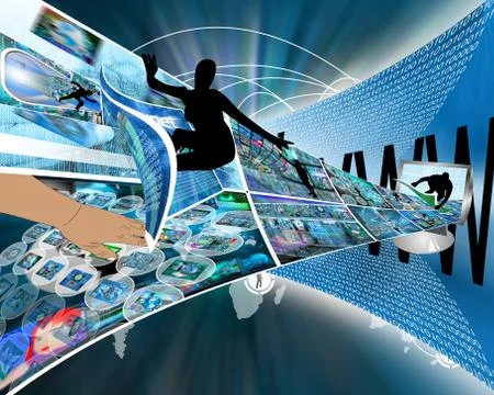 Surfing イラスト素材