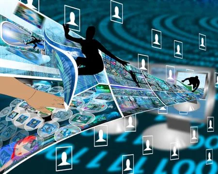 Surfing イラスト素材