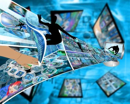 Surfing イラスト素材