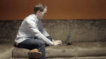 SURFING THE INTERNET Stock Footage 86092396