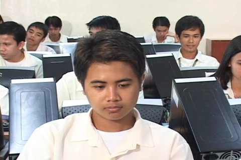 Surfing the Net  Stock Footage 240163