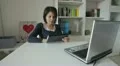 surfing the net with tablet - dolly HD Footage