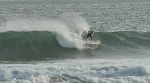 Surfing in Nicaragua Stock Footage 60648494