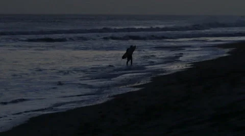 Surfing in Nicaragua Stock Footage 60982158