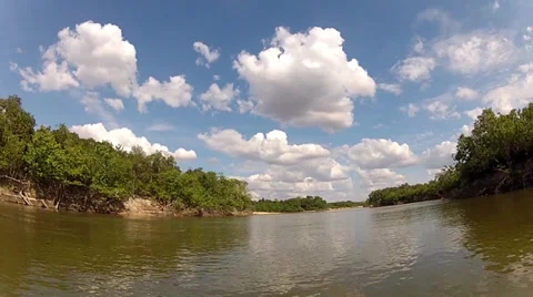 SURFING THE ORINOCO RIVER4 Stock Footage 34628294
