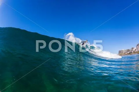 Surfing Wave Water Action