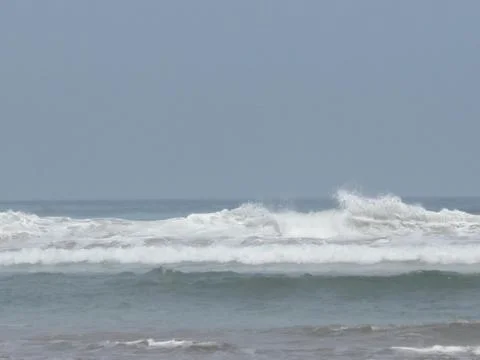 Surfing waves Stock Photos