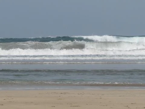Surfing waves Stock Photos