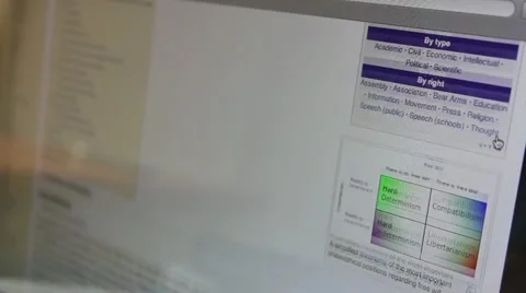 Surfing web(5 clips in 1 collection) Video stock 11868368