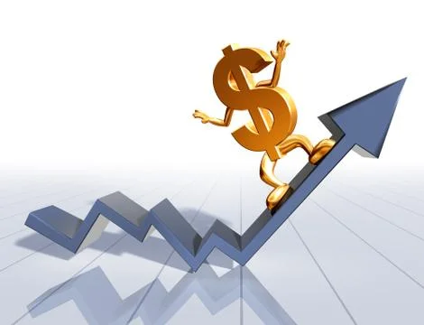 Surfs up Stock-Illustration