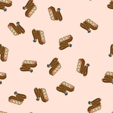 Surge protector electrical engineer isometric icon seamless pattern Illustrazione stock