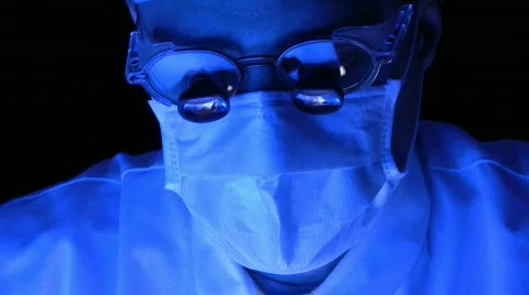 Surgeon Close Direct Stock Footage 398972