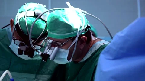 Surgeon doing heart surgery Stock Footage 44245119