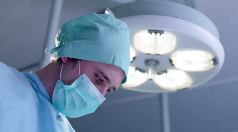 Surgeon During the Operation Stock Footage 59059000