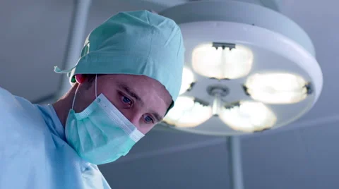 Surgeon During the Operation, slow Stock Footage 59058469