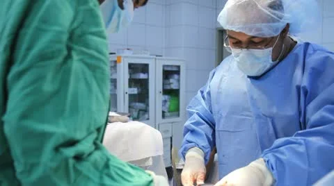 The Surgeon Stock Footage 10787933
