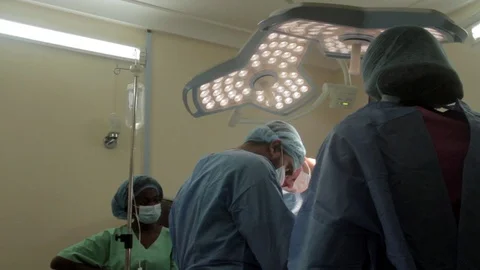 Surgeon Stock Footage 123668742