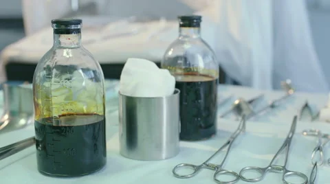 Surgeon Gives Instructions to Nurse Stock Footage 50363040