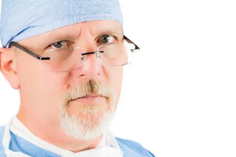 Surgeon with Glasses Stock Photos