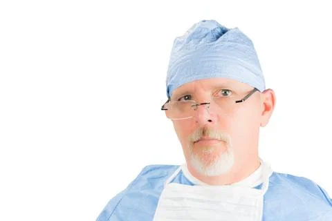 Surgeon with Glasses Stock Photos