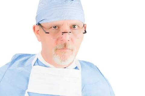 Surgeon with Glasses Stock Photos