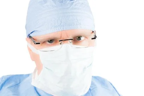 Surgeon with Glasses Stock Photos