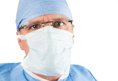 Surgeon with Glasses Stock Photos