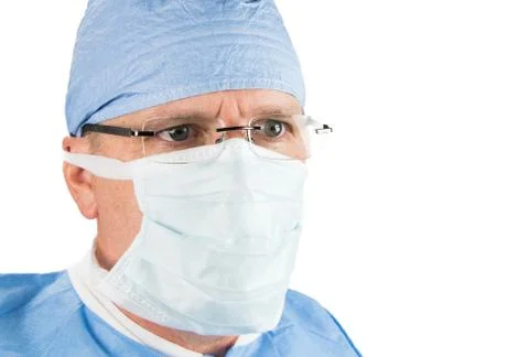 Surgeon with Glasses Stock Photos