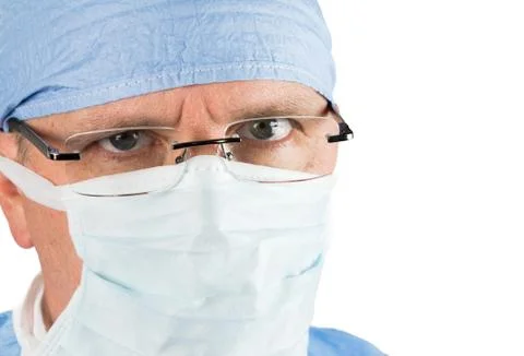 Surgeon with Glasses Stock Photos