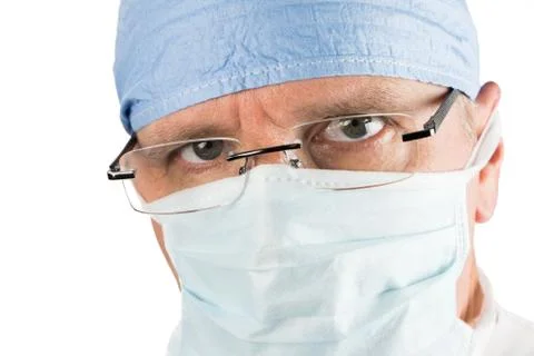 Surgeon with Glasses Stock Photos