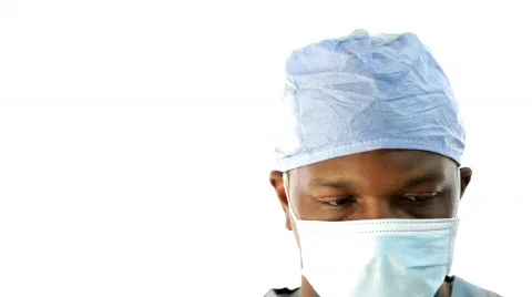 Surgeon has bad news. Stock Footage