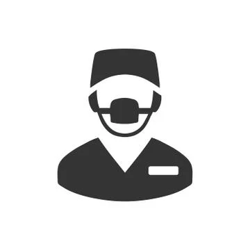 Surgeon Icon Stock Illustration