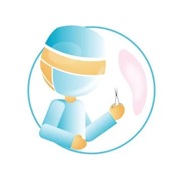Surgeon Stock Illustration