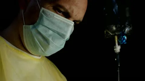 Surgeon IV Bag Background Video stock 12568602