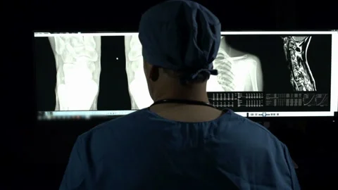 Surgeon in the lab Stock Footage 210457530